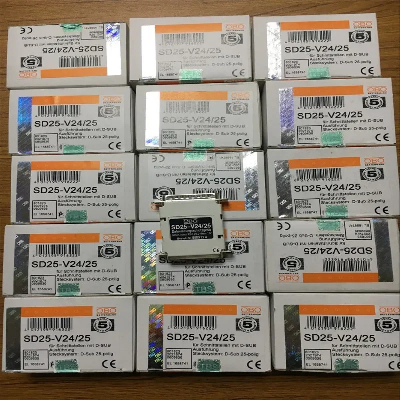 2025.4 Pararrayos OBO de Alemania 5080053 Protector contra sobretensiones SD09-V24/9 Venta original a bajo precio.