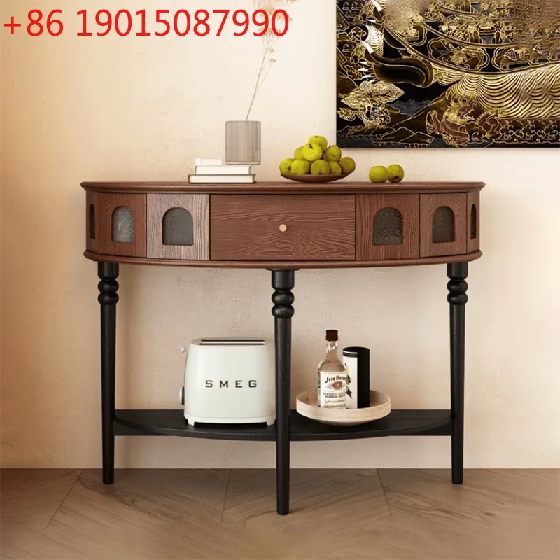 

Luxury Vintage Console Table Nordic Drawer Trendy Premium Console Table Design Storage Tisch Wohnzimer Living Room Furniture