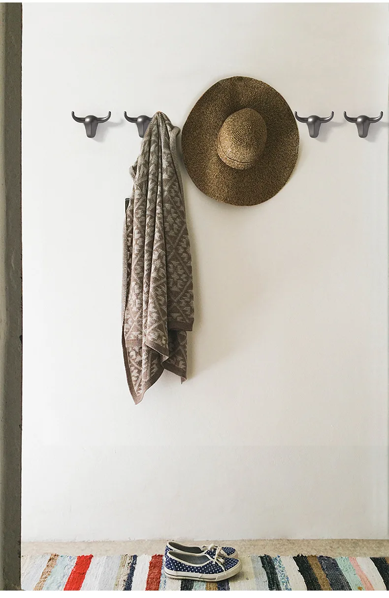 Küchen schrank Lagerung Kaktus Wand haken Kleber praktische Topf Pflanze Wand halter Wohnkultur Veranstalter Schlüssel regal Bad Haken badezimmerzubehör badezimmer haken küchen schrank aufbewahrung kleiderbügel schlüss – Detail 6