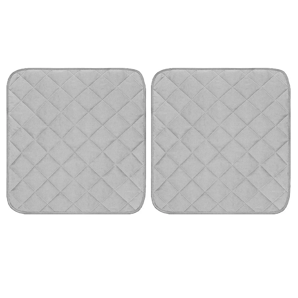 

Waterproof Non Slip Seat Cushions 2 Pack for Sofas Wheelchairs and Pet Mats Safe and Comfortable Sitting Solution