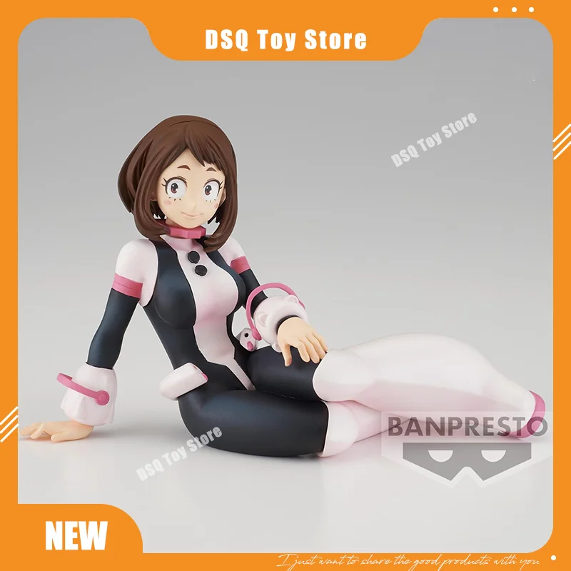 مصنع النظارات بطلي الأكاديمية Uraraka Ochako الراحة الوقت المشهد أرقام الرسوم المتحركة الأجهزة الطرفية نموذج صبي فتاة المشجعين هدية 10 سنتيمتر