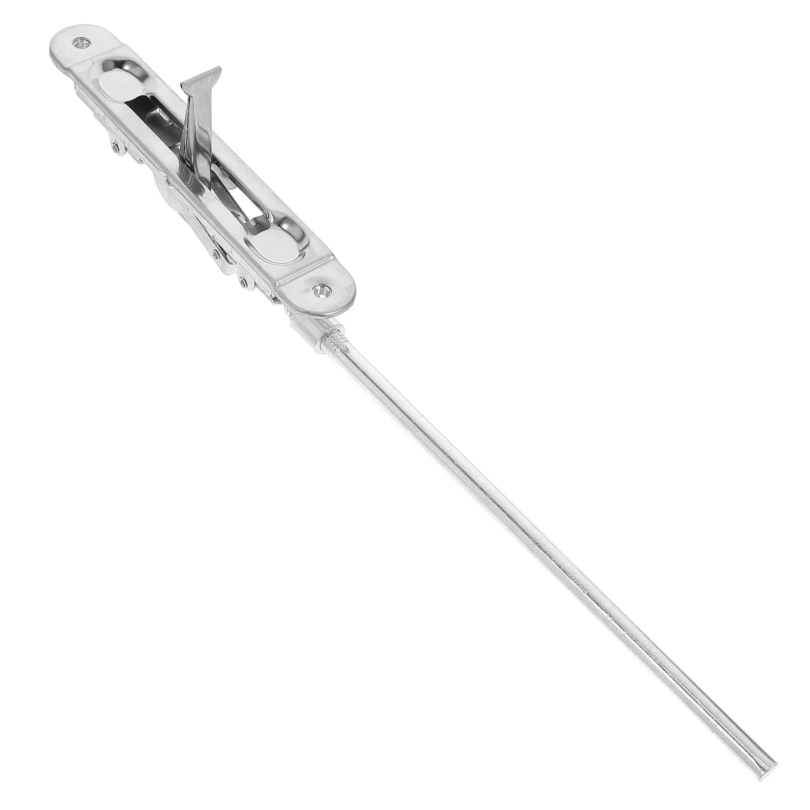 1Set Stainless Steel Security Door Bolt Latch Double Door Flush Bolt Lock 200Mm Anti-Theft Slide Lock for Wood Composite Doors