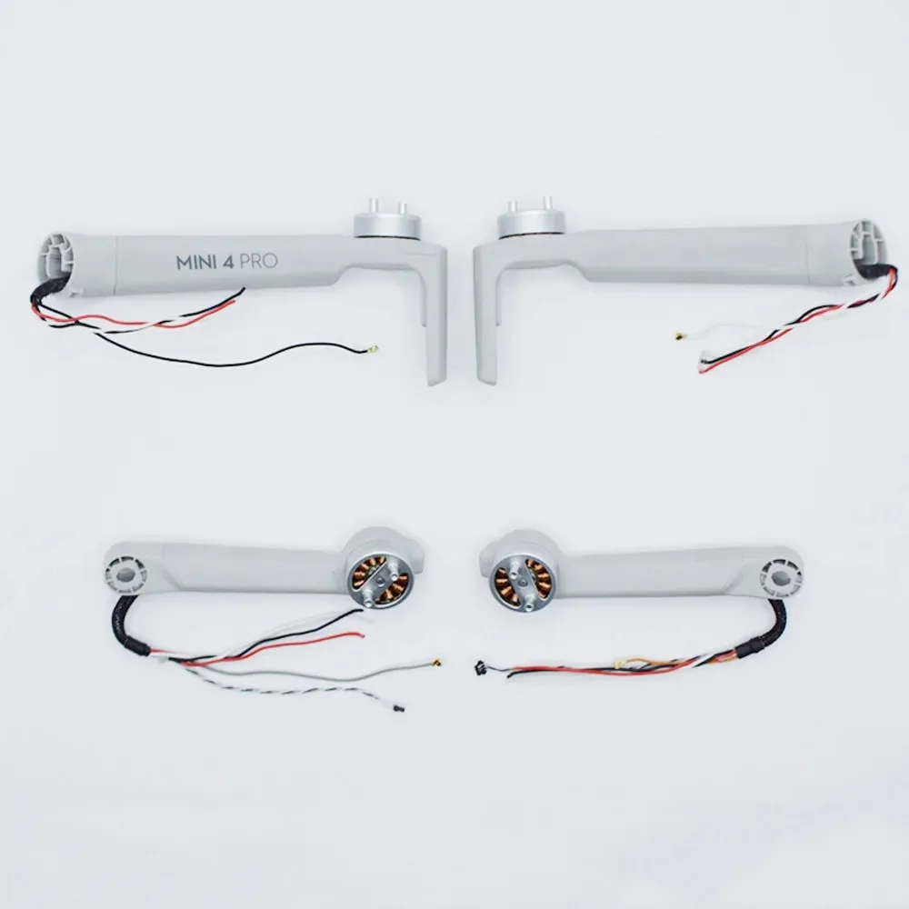 Original Motor Arms for DJI Mini 4 Pro, Front Left and Right Rear Arm with Motors, Drone Repair Spare Parts