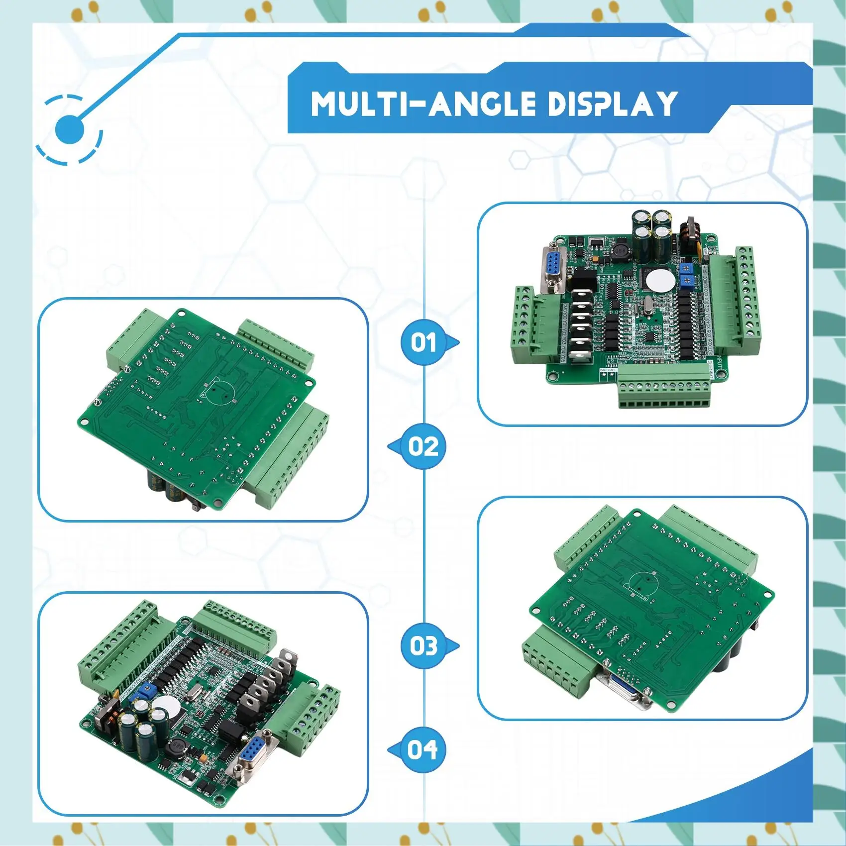 

A71P High Speed With Analog Programmable Controller PLC Industrial Board