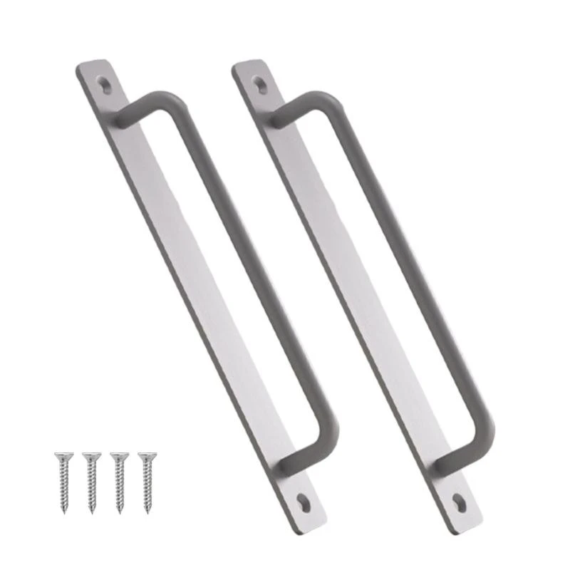 Porta in lega alluminio da 2 pacchetti LX0C per porta scorrevole per fienile e armadio