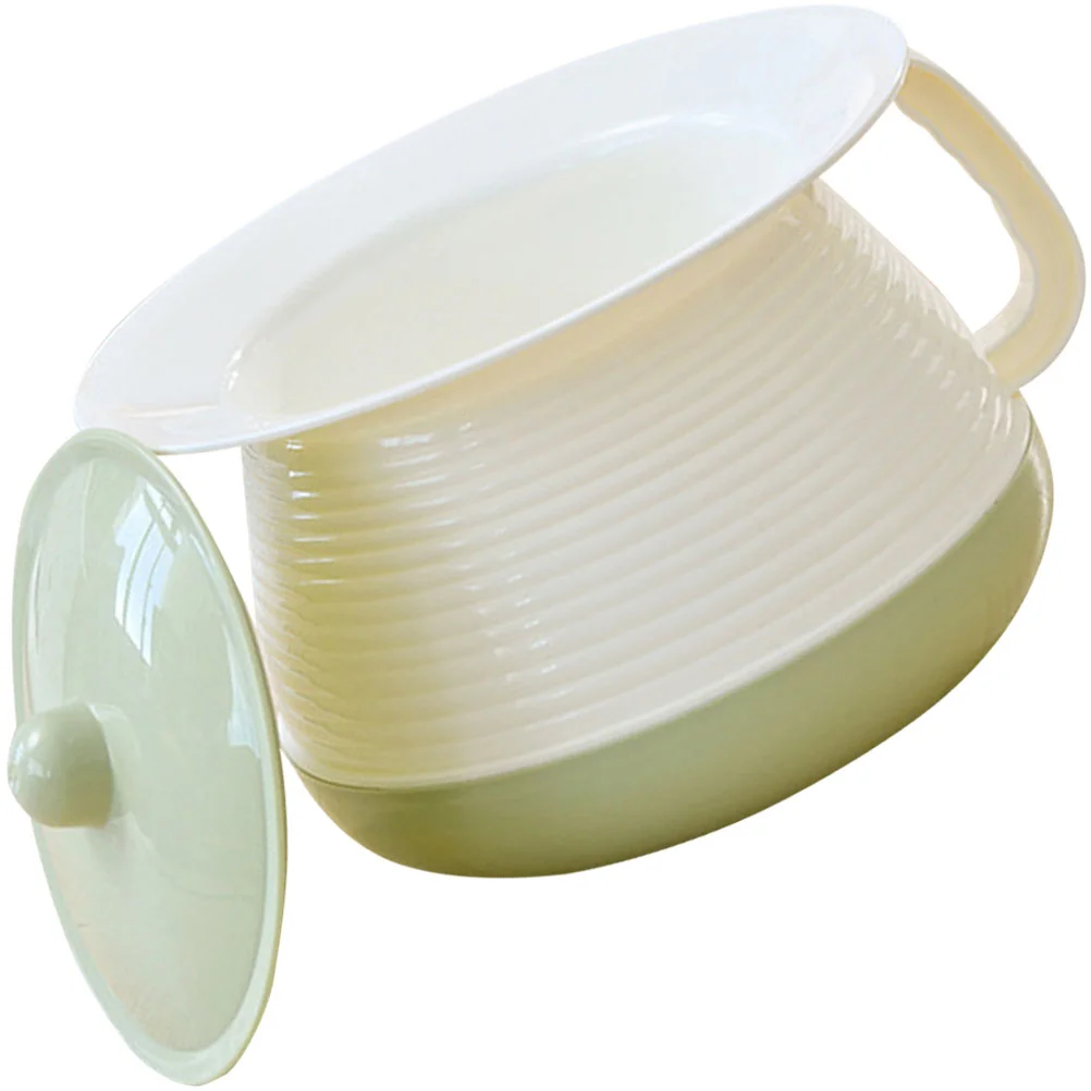 Toilet Bowl Spittoon Elderly Garbage Can Urinal Bottles Plastic Portable for Kids Slim Trash with Lid