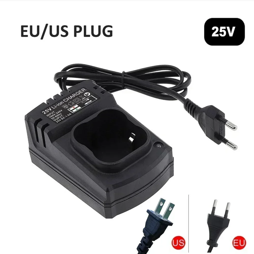 110-240V DC 25V Multifunction Lithium Battery Charger Li-ion Rechargeable Adapter For Electrical Drill/Wrench/Hammer/Screwdriver