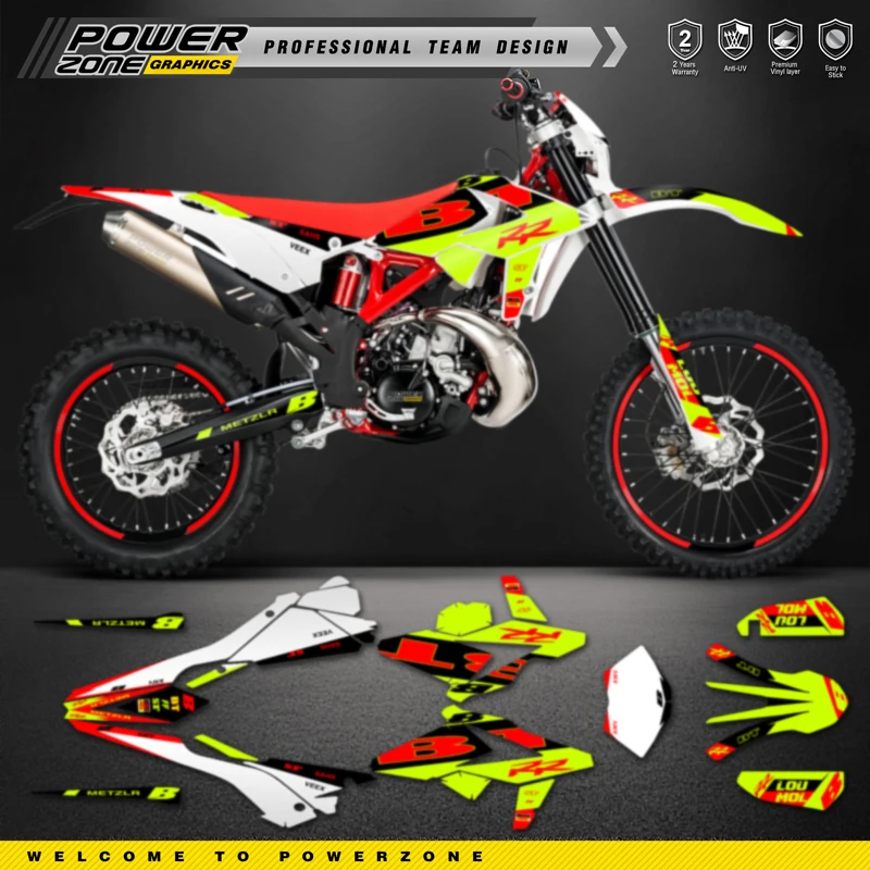 

PowerZone для BETA Custom Team Графическая наклейка и комплект наклеек для BETA 2018 2019 RR RR-S 125 200 250 300RR 350 390 430 RR-S RX 09