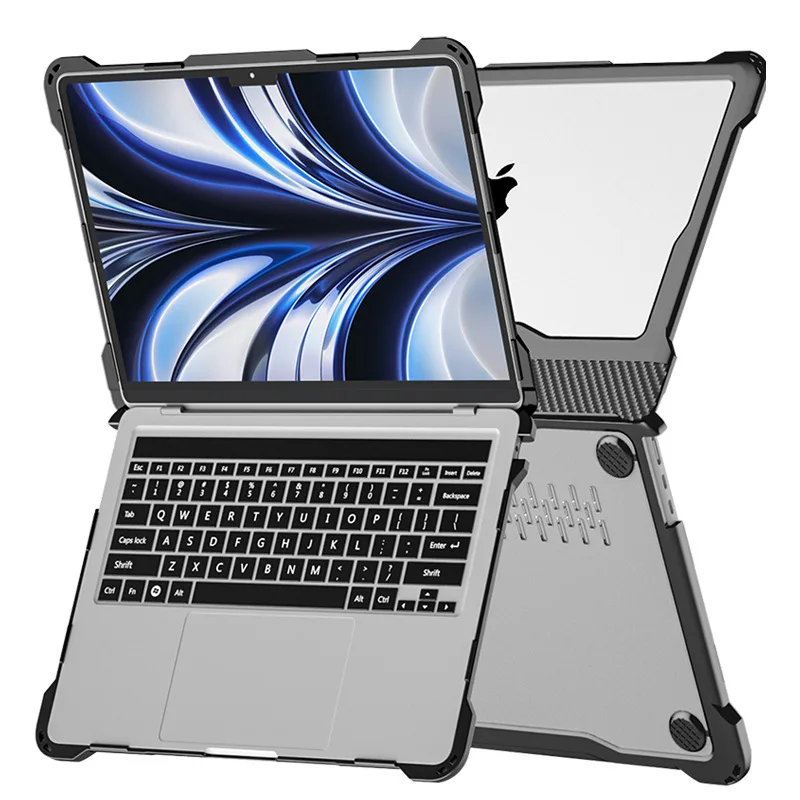 Eco-friendly Laptop Accessories Cover Full Cover PC Plastic Skin Shockproof For MacBook Air M2 Case 13.6 inch A2681 2022 model