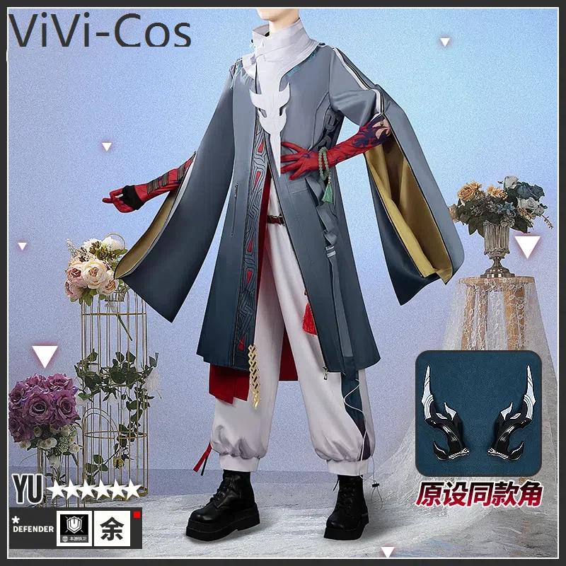 

ViVi-Cos Arknights Yu New Operator Cosplay Costume Cos Game Anime Party Uniform Hallowen Play Role Clothes Clothing