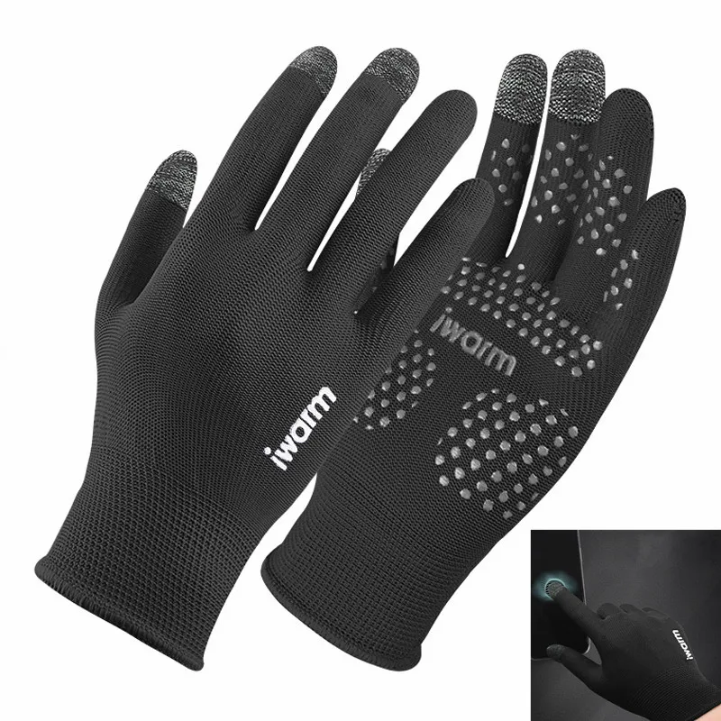 Waterproof Winter Warm Gloves Cycling Glove Sports Fishing Driving Motorcycle Ski Non-slip Warm Cycling Men Gloves 1 Pair