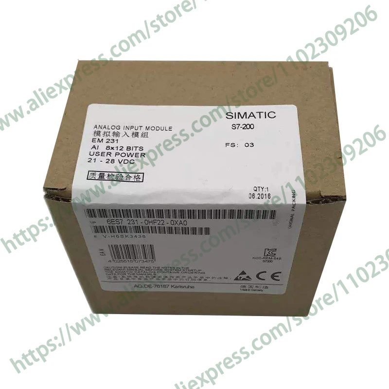 

New Original Plc Controller 6ES7231-0HF22-0XA0 6ES7 231-0HF22-0XA0 Moudle Immediate delivery