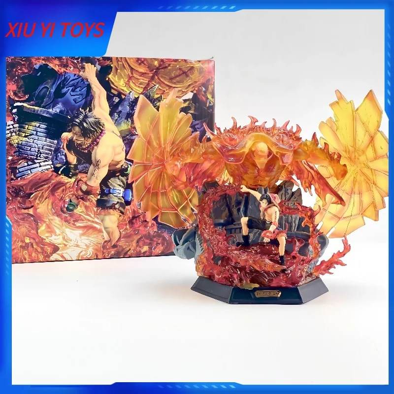 

One Piece Anime Figures Gk Battle Ace Whitebeard'S Will Cartoon Action Figures Pvc Model Collection Toys Decoration Gifts