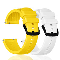 Silicone 20mm Strap For Haylou RS4 Plus/LS02/ RS4 LS12 Band Bracelet For Xiaomi Mibro Lite/Mibro Color Air Strap/Realme Watch