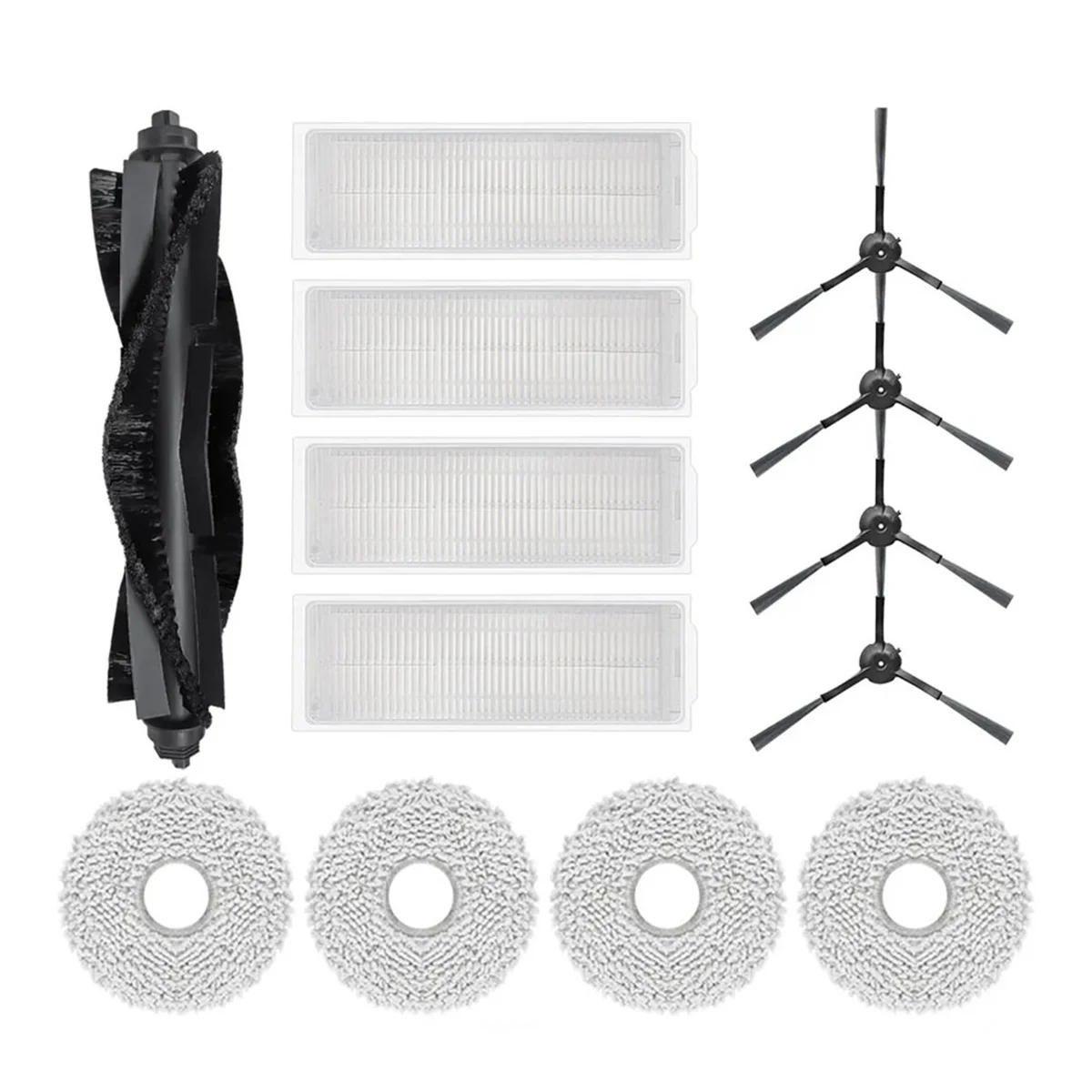 Le nouveau pour KaringBee S7 OMNI rouleau brosse latérale filtre Hepa vadrouille tissus chiffon Robot aspirateur accessoire pièce de rechange