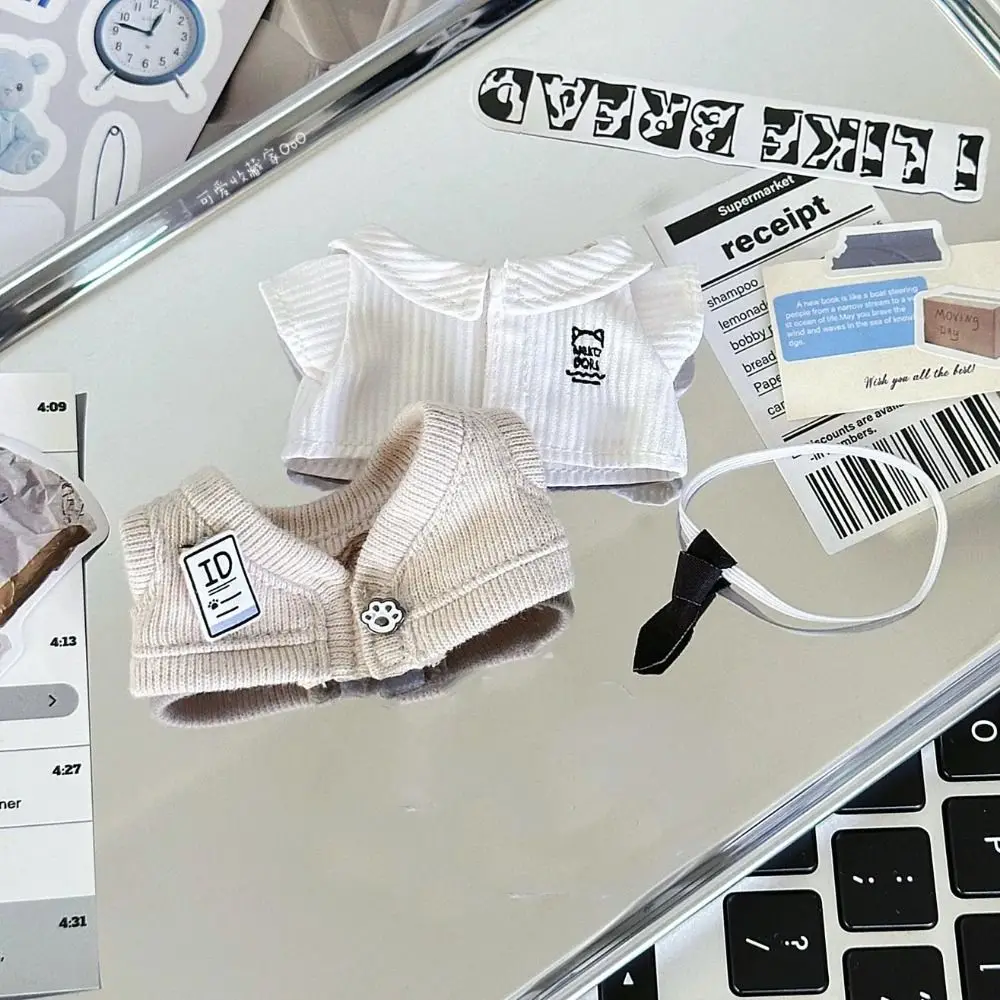 Gift Handmade Cotton Clothes Multi-color Kawaii Hoodie Accessories Durable Handmade Clothes for 10cm Dolls