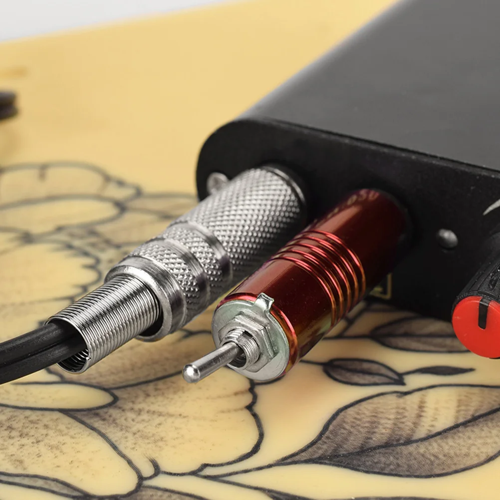 

1pc Red Stainless Steel Foot Switch for Wireless Design Compatible with Most Durable Metal for Tattoo