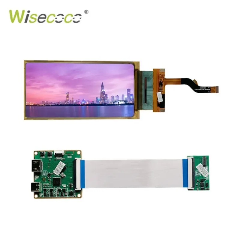 Imagem -03 - Wisecoco-tela Oled Flexível Flexível Placa Driver Mipi Usb c Painel Lcd Rolável 2880x1440 6