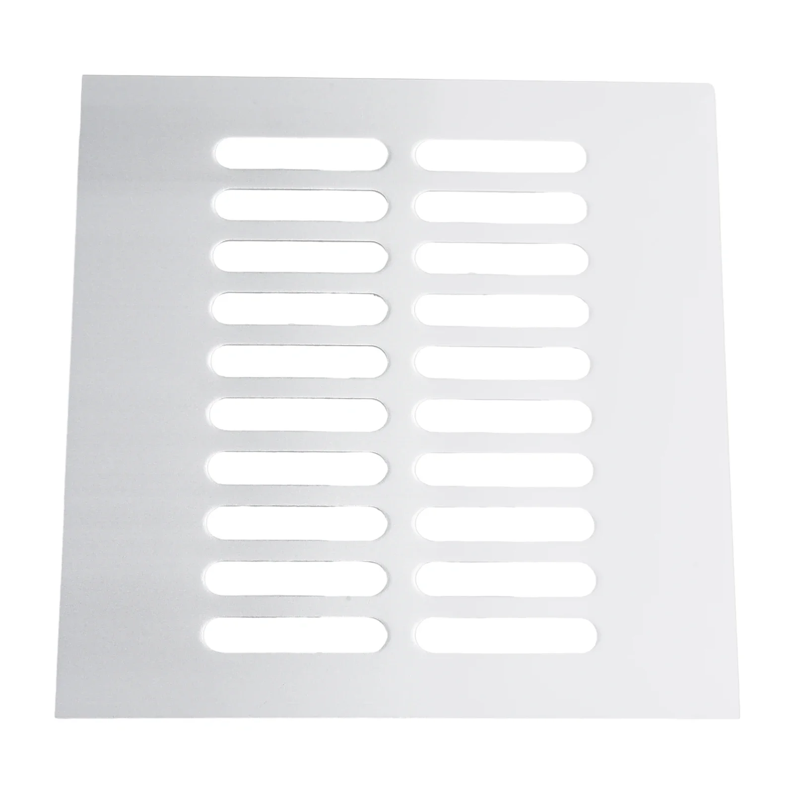 High Quality Ventilation Grille Cooling Other Heating Practical 150x150mm Silver Aluminum Alloy Bathroom Doors