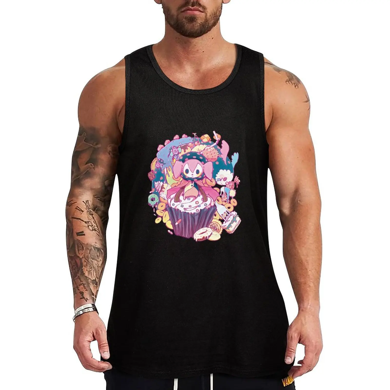 

Puella Magi Magica Madoka - Charlotte and Friends Classic Tank Top Anti Odor Tank Top Moisture Wicking Workout Shirt