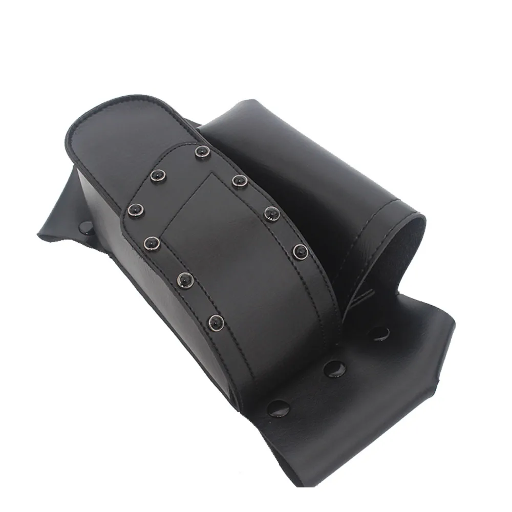 PU leather kettle bag motorcycle retro saddle bag For Harley-Davidson Touring \'93-\'21 Road King Electra Glides Road Glides