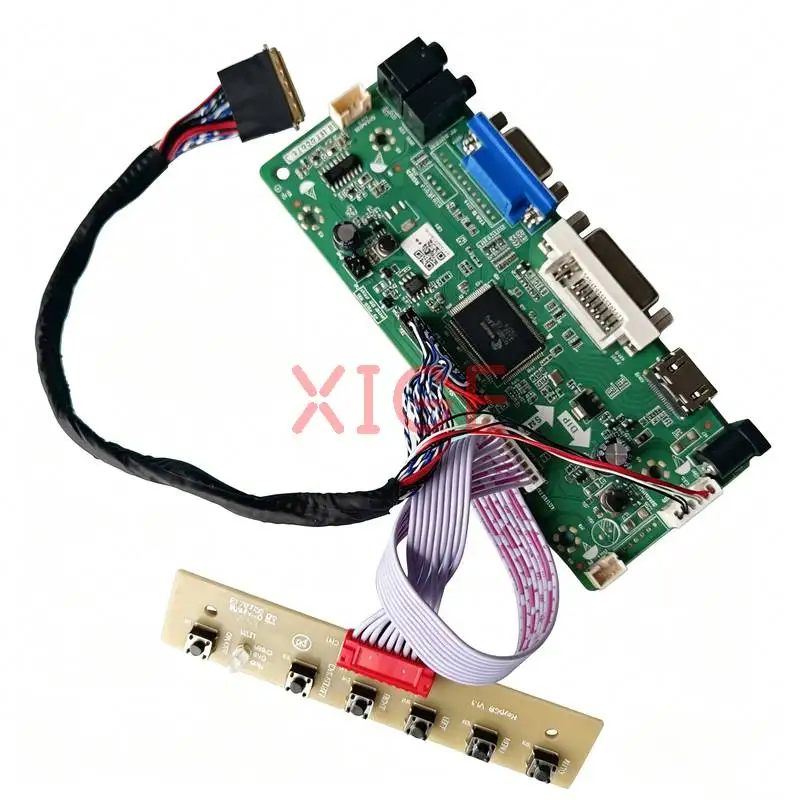 

For B156HTN01 B156HTN03 N156HGE B156HTN02 Controller Board Kit 1920*1080 40Pin LVDS Laptop Display Screen 1920x1080 HDMI+DVI+VGA