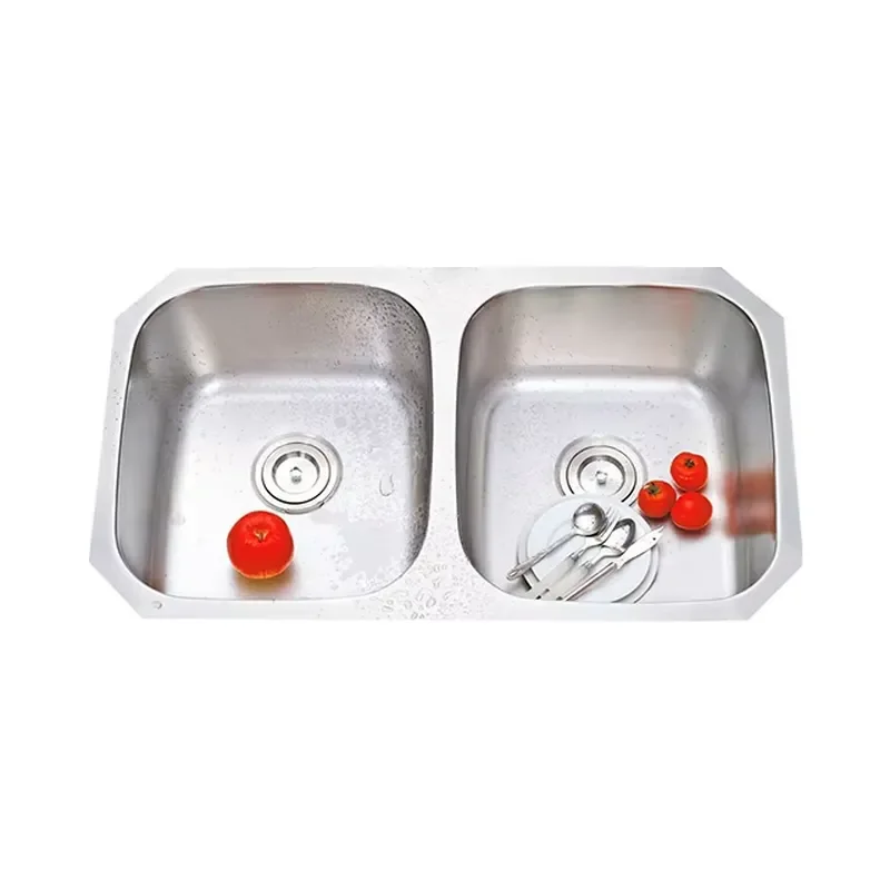 Undermount Double Bowl Kitchen Sink 3118 Stainless Steel CUPC Certified Modern Design Durable Easy Clean Large Capacity
