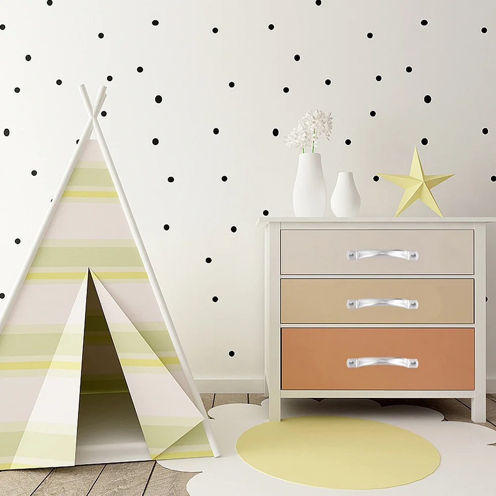 

20Pcs Solid Cabinet Handles Stainless Steel Furniture Drawer Cupboard Door Knobs Durable Silver Stainless Steel Handles