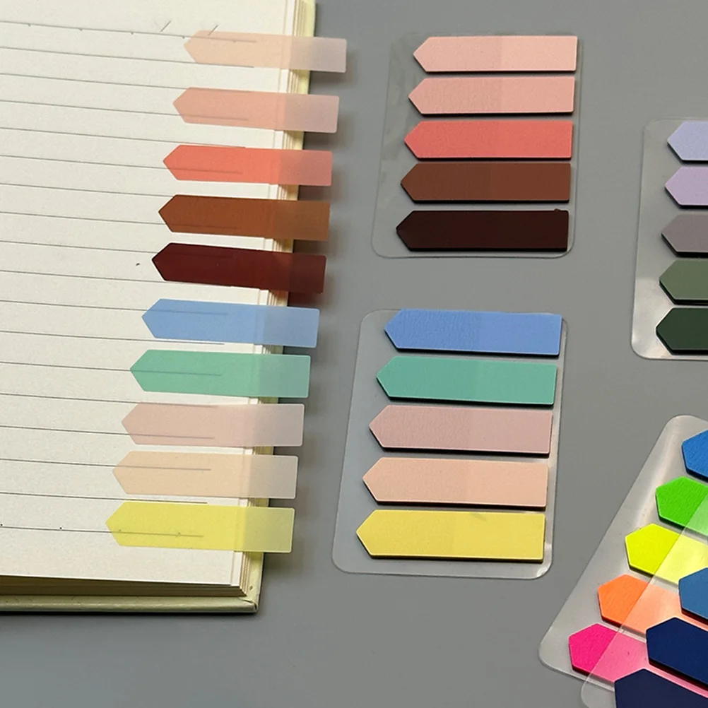 

5 упаковок, яркий цветной маркер для страниц, липкие вкладки, материал для домашних животных, плавное письмо, съемный клей, практичные блокноты для заметок