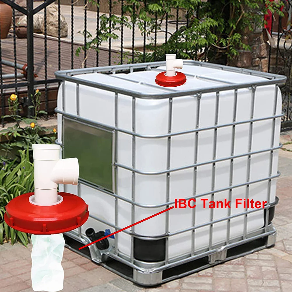 Efficient DN75 Water Purification With WASHABLE Nylon Filter Reusable After Cleaning, Ideal For IBC Rainwater Tanks