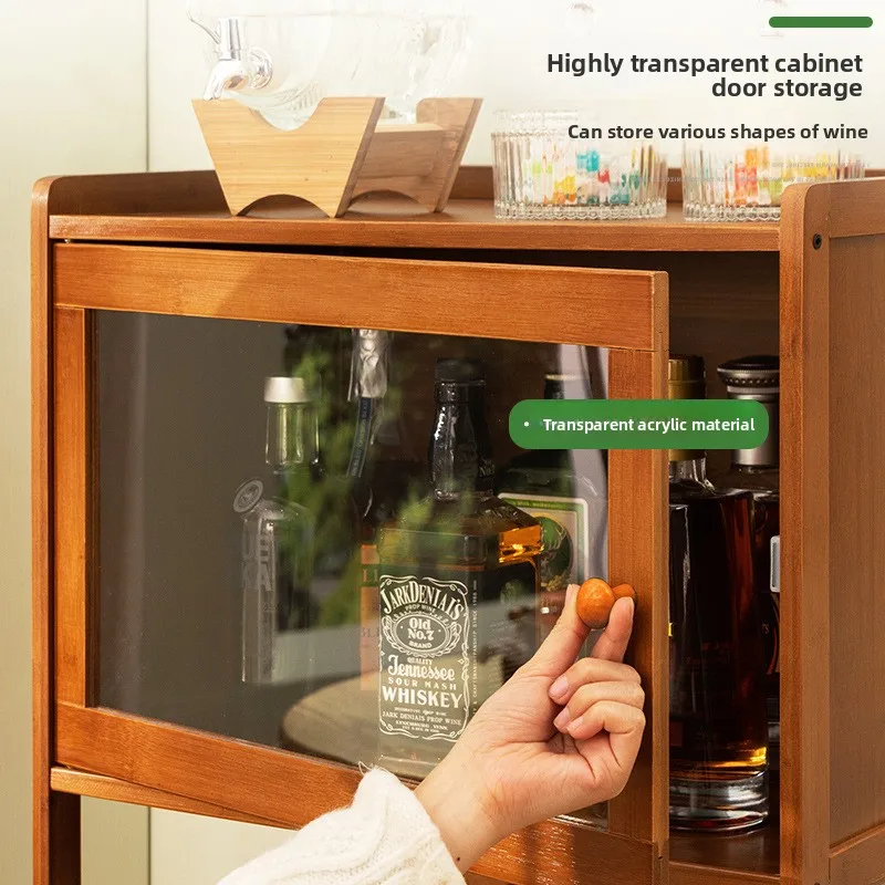 رف النبيذ رف خزانة النبيذ المنزلية الصغيرة شريط شعرية النبيذ عرض موقف الخشب الصلب الزخرفية مقابل الحائط