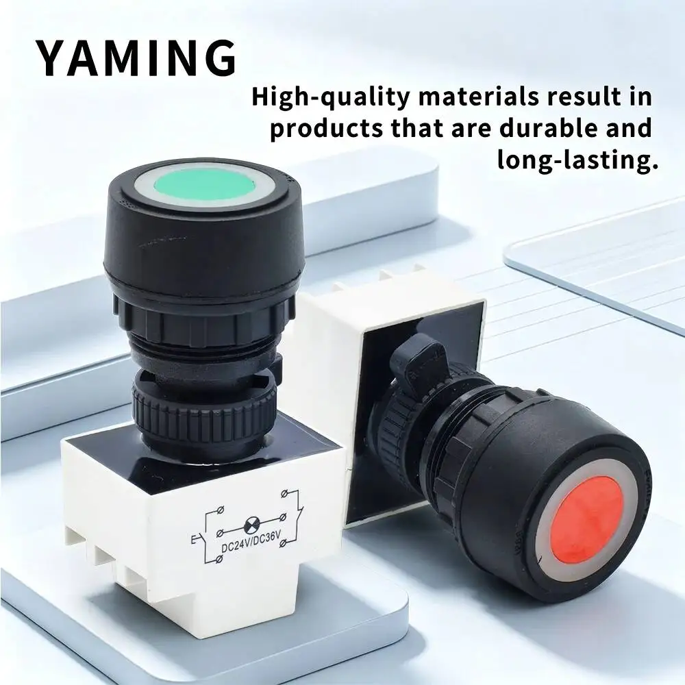 BA8030 Split Explosion-proof Anti-corrosion Control Pushbutton 1NO 1NC Self-reset Push Button Switch Industrial Environment