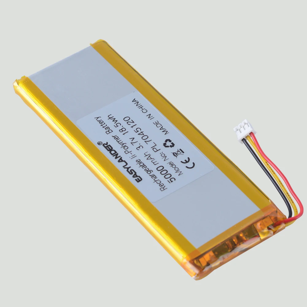 بطارية ليثيوم بوليمر 3.7 فولت 5000 مللي أمبير في الساعة لمعدات الطبية والاتصالات بدون طيار وجهاز التحكم عن بعد TBS Tango 2 - 7045120