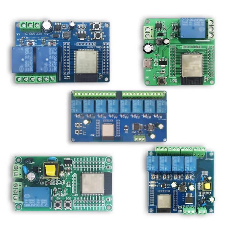 

ESP32 WIFIBluetoothBLESingle Channel Dual Channel4Road8Road Relay Module ESP32Secondary Development Board