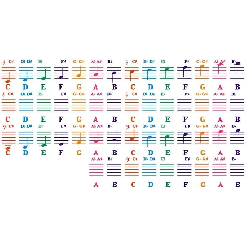 A89E-Piano Sticker … - image