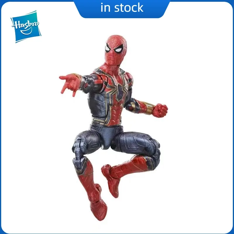 

【В наличии】Оригинальная коллекционная фигурка Iron Spider из серии Marvel Legends от Hasbro, подарки из коллекционной серии