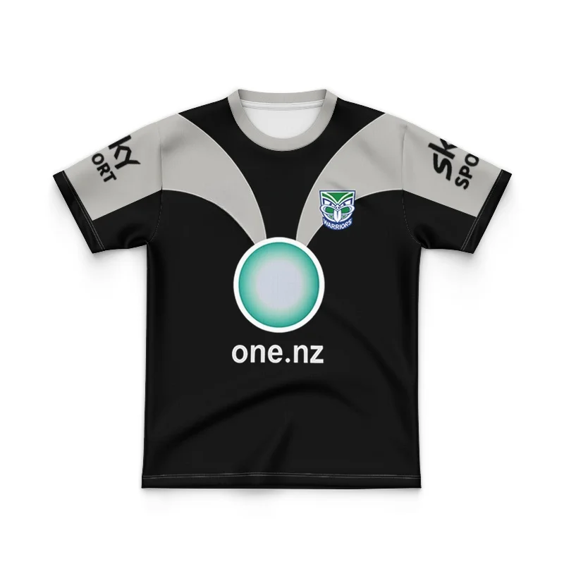 

KIDS 2023 New Zealand Warriors olive jersey