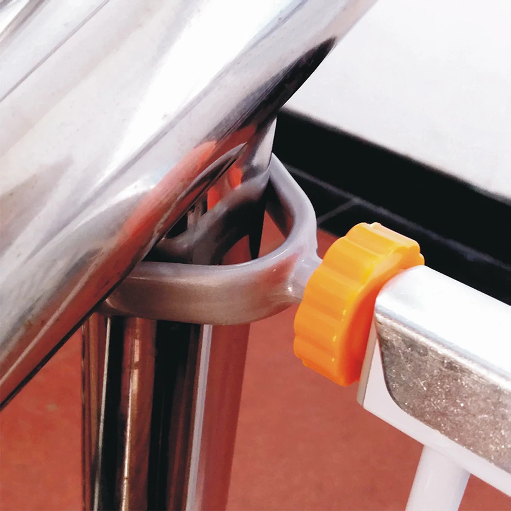 طقم سياج الدرج مع قفل الباب بوابة بار تثبيت الدرابزين سياج مسامير مسامير/البراغي الترباس بوابة الجوز البراغي #3