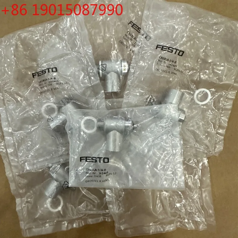 

Запчасти для пневматического регулятора расхода FESTO CRGRLA-1/4-1/8-3/8 -1/2-M5-B 161405 161404