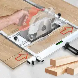 Cutting Machine Edge Guide Positioner for Circular Saw Cutter and Trimmer Edge Guide Positioning Cutting Cutting Wood Board Tool