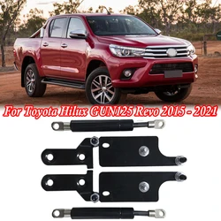 Barra de soporte de elevación lenta para portón trasero de coche, amortiguador de choque de Gas, para Toyota Hilux GUN125 Revo 2015-2021