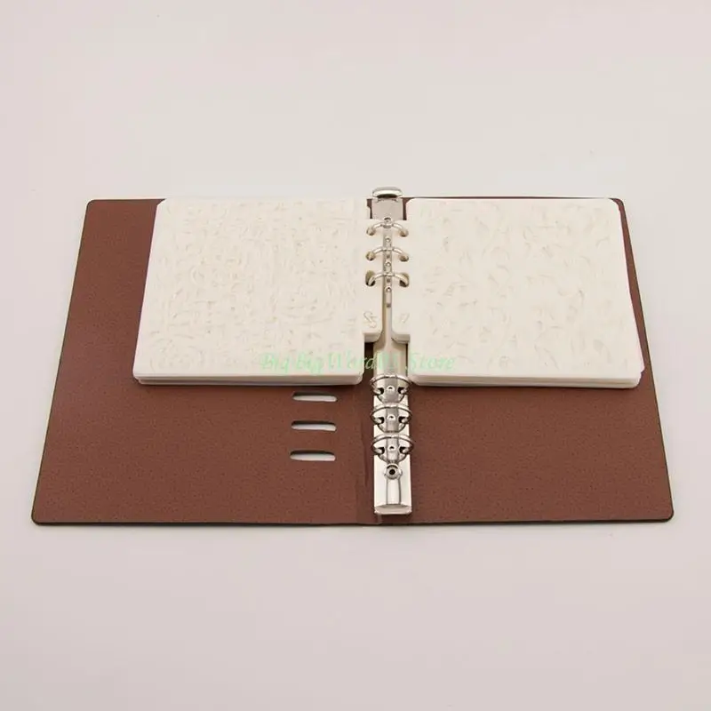 24TE Cutting Dies Inner Pages 5 Sheets Embossing Dies Stamps Leather Collection