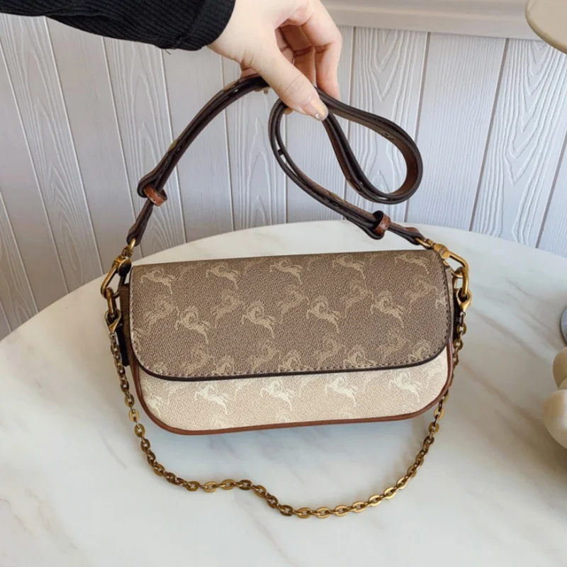 

Elegant Women's Underarm Bag Hot Popular Ladies Shoulder Bag PU Leather Luxury Handbag Ladies Bag Designer Crossbody Bag