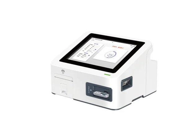 New Lightweight Medical BGA Machine 34 Parameters Portable Clinical Microfluidic Dry Electrochemical   Gas Analyzer