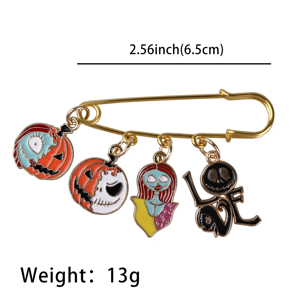 Halloween Enamel Pins Brooches Woman Men Backpack Bags Badge Fashion Lapel Jewelry Kids Friends Birthday Gifts