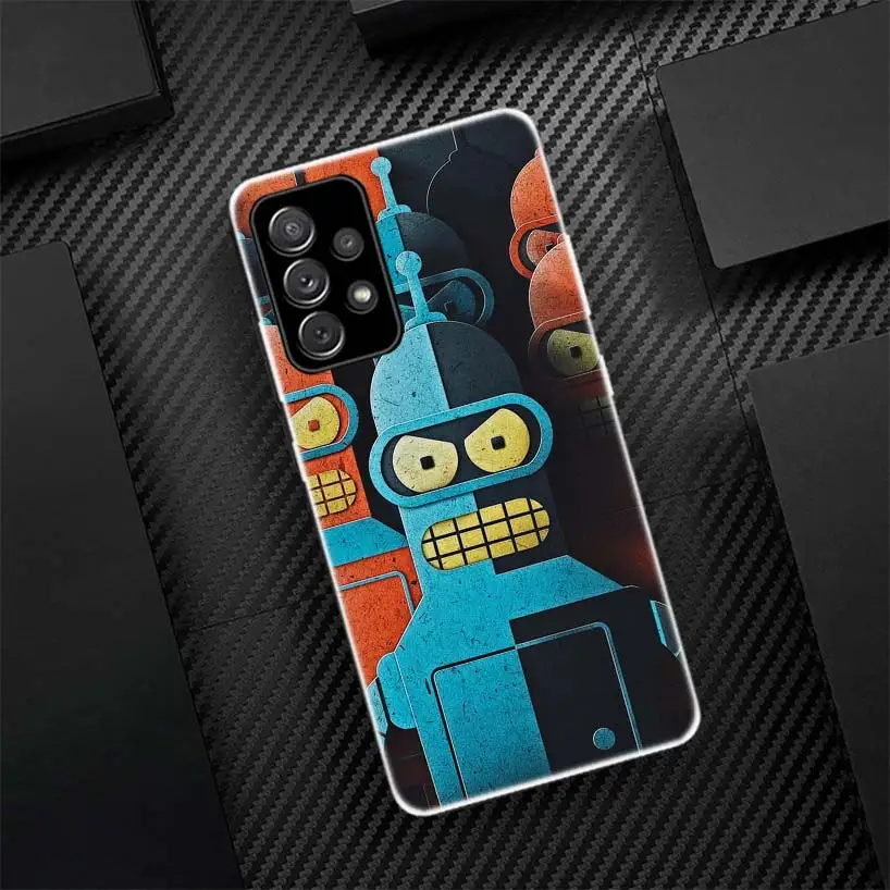 Cartoon F-Futuramas Silicon Call Phone Case For Samsung Galaxy A51 A50S A71 A70 A41 A40 A31 A30 A21S A20E A10 A6 A7 A8 A9 Cover