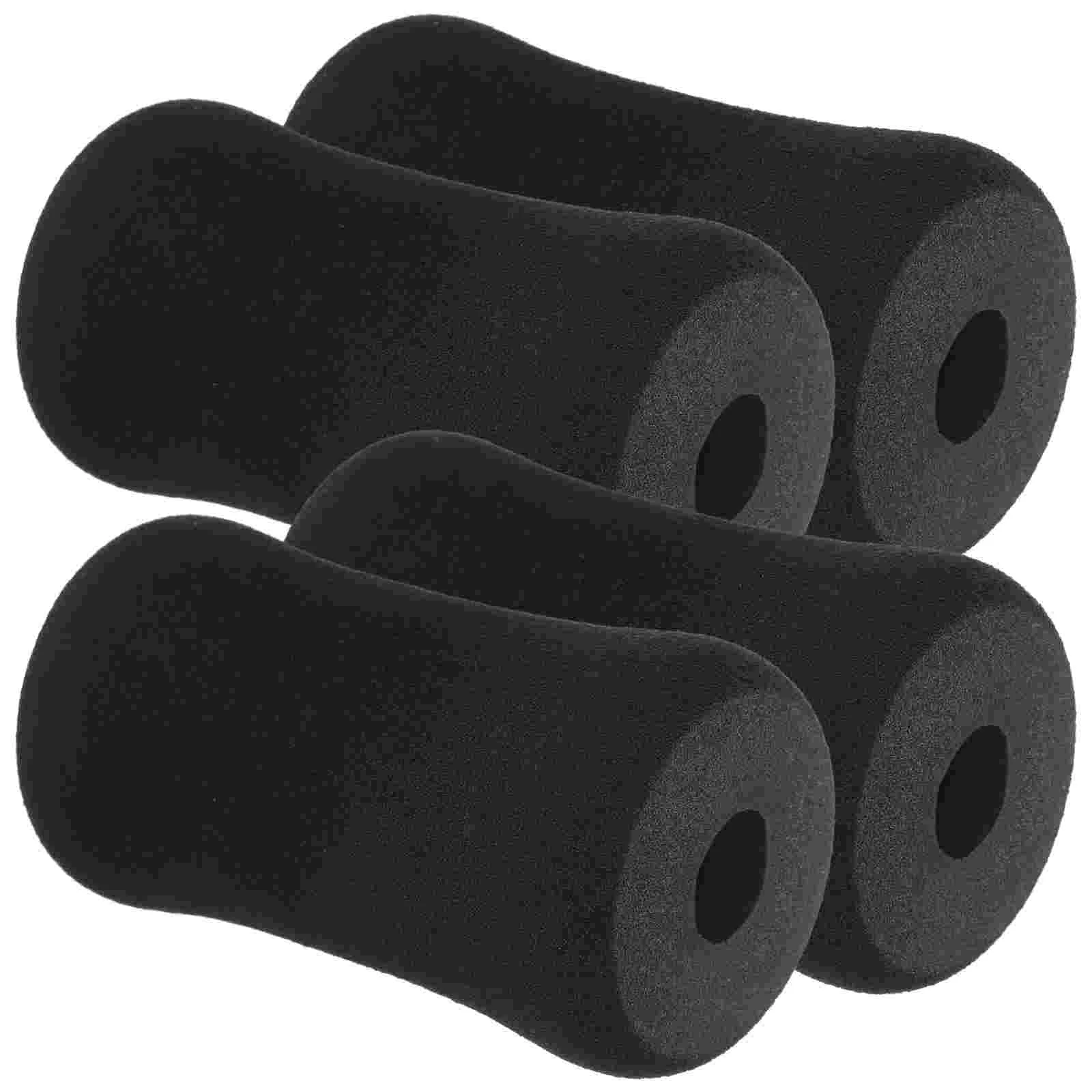 4 Pcs Walker Foot Pad Roller Sleeve Foams Replacement Exercise Machine Ab Training Accessory Fitness