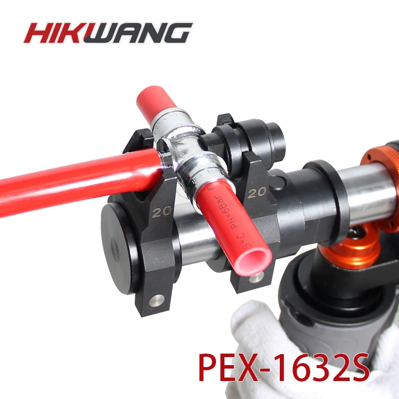 PEX-1632S Manual Hydraulic Axial Pressing Sliding Tool  and Expander Kit for  PEX and Multilayer Pipe Plumbing Tool Set