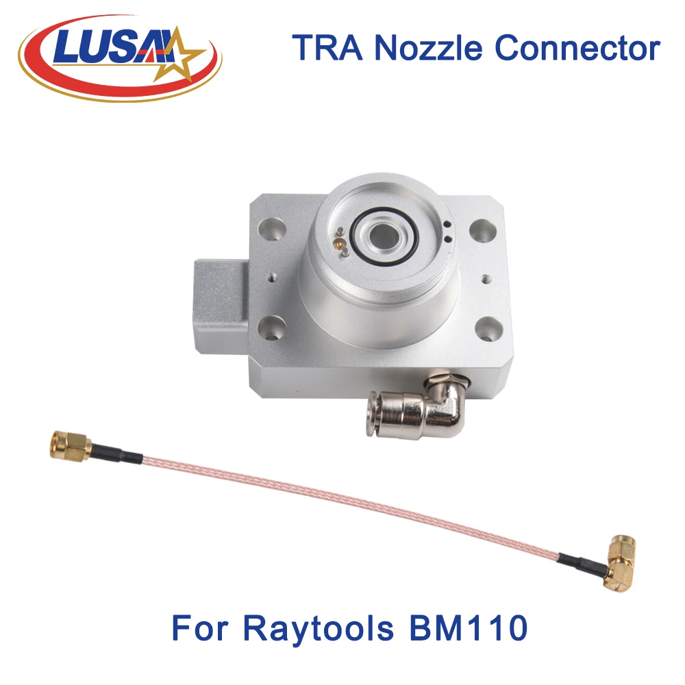 LUSAI Raytools BM110 2D Fiber Laser Nozzle Connector TRA For Raytools BM110 2D Fiber Laser Cutting Head 1064nm Machine