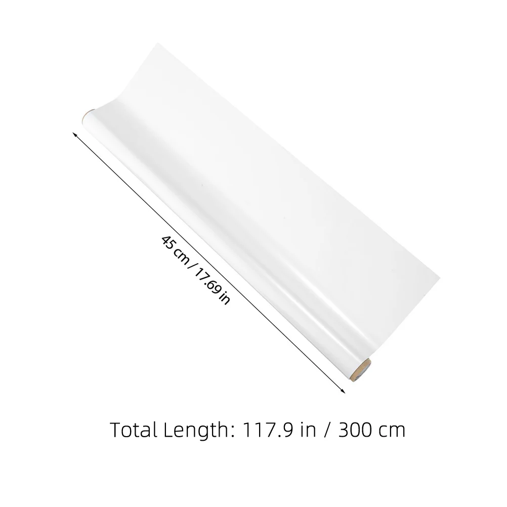 1 Set Large Dry Erase Whiteboard Sheet Reusable Wall Sticker Erasable Writing Board For Home Office Classroom Portable